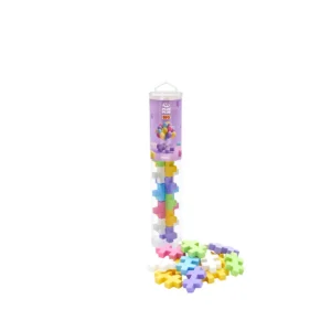 ნაკრები კუბიკების, პასტელურ ფერებში 1x15 Big Basic Tube Plus-Plus