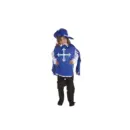 საკარნავალო ფორმა მუშკეტერის 7-9 წლის ბავშვისთვის Halloween P’tit Clown