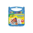 ნაკრები მარკერების და გასაფერადებელი ფურცლების Mess Free Crayola