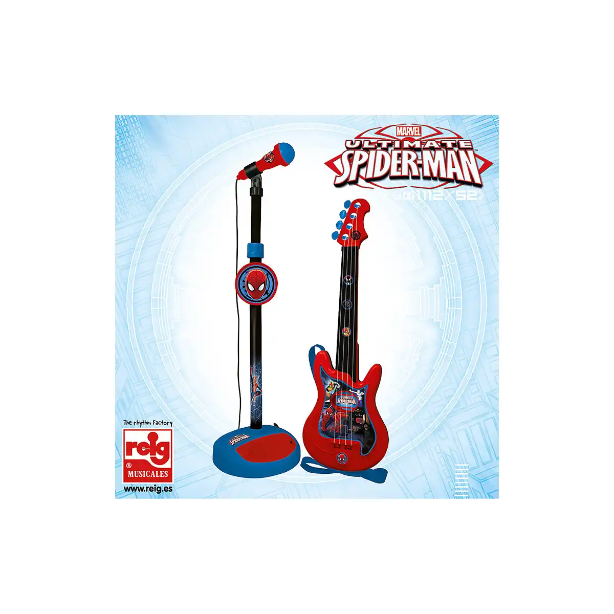 SPIDERMAN Microphone et guitare avec amplificateur - Cdiscount Jeux - Jouets