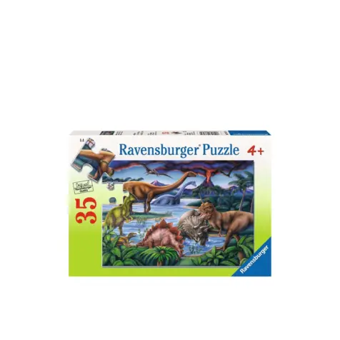 ფაზლი 35 ნაწილით Dinosaurs Ravensburger