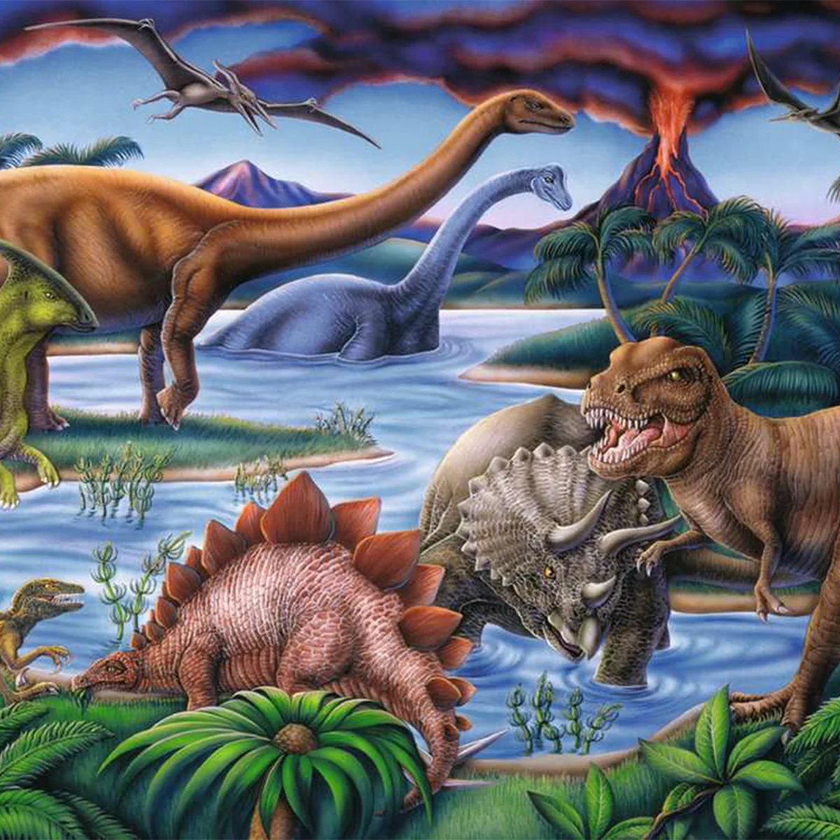 ფაზლი 35 ნაწილით Dinosaurs Ravensburger - Image 2