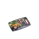 საჭრელი დაფა პლასტმასის გამოსახულებებით 37x23 სმ Kesper