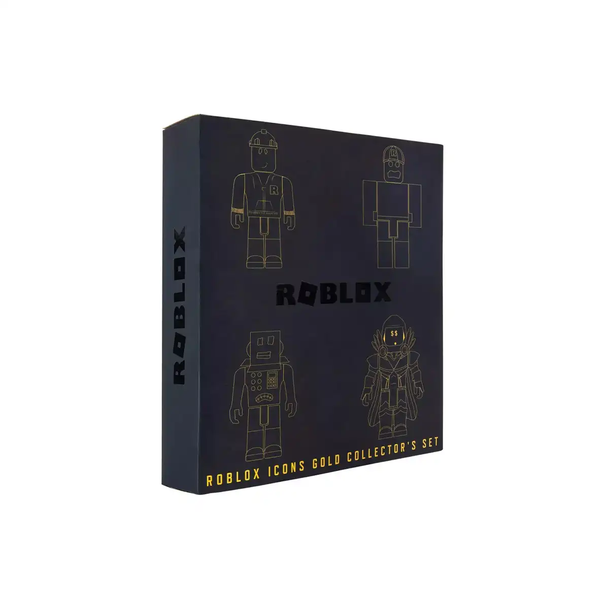 ROBLOX ICONS GOLD COLLECTORS Builderman+Mr. Robot Lot Of 3 191726405405