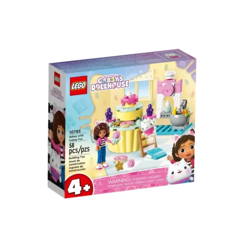 კუბიკები 58 ერთეული Bakey with Cakey Fun DreamWorks Gabby's Dollhouse Lego