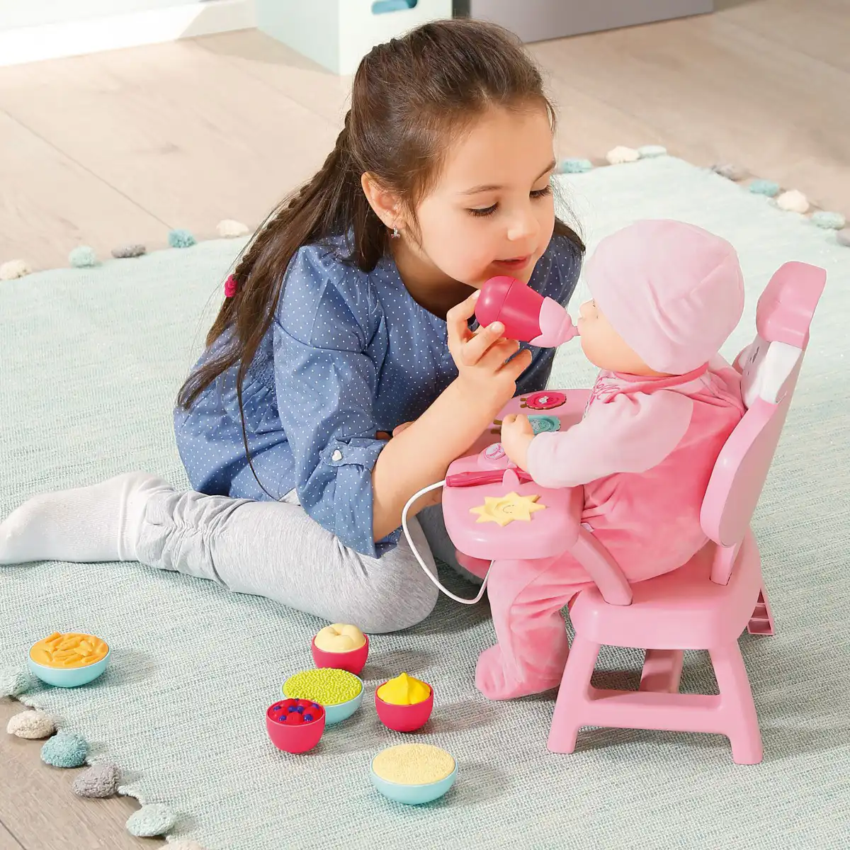 Baby annabell sale table feeding chair