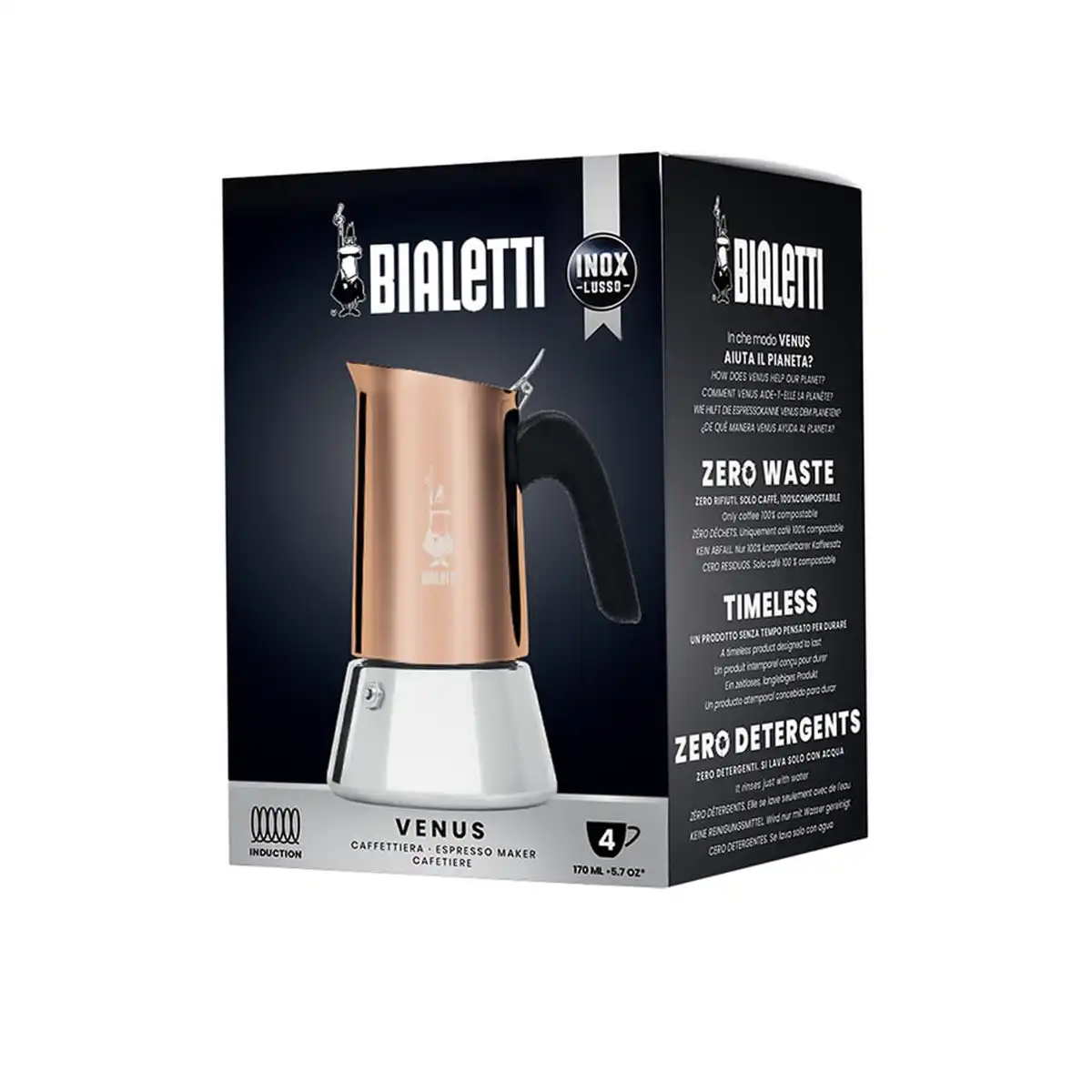 Bialetti Venus Espresso Maker Four Cups SuperStore.ge Online shop of Super chain stores