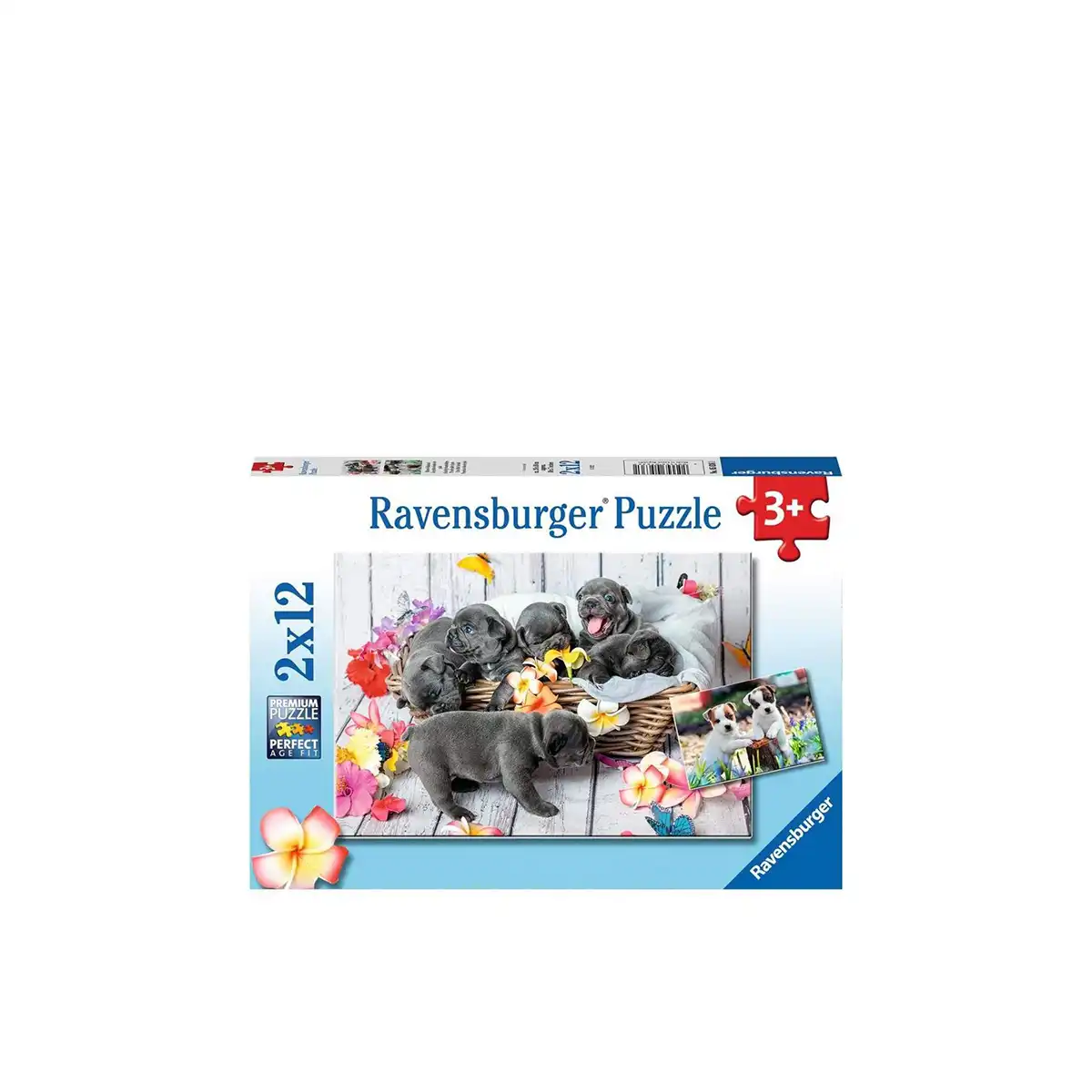ფაზლი 2x12 ნაწილით Small Fur Balls Ravensburger