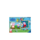 გასაფერადებელი ციფრებით 1x2 Peppa Pig CreArt Ravensburger