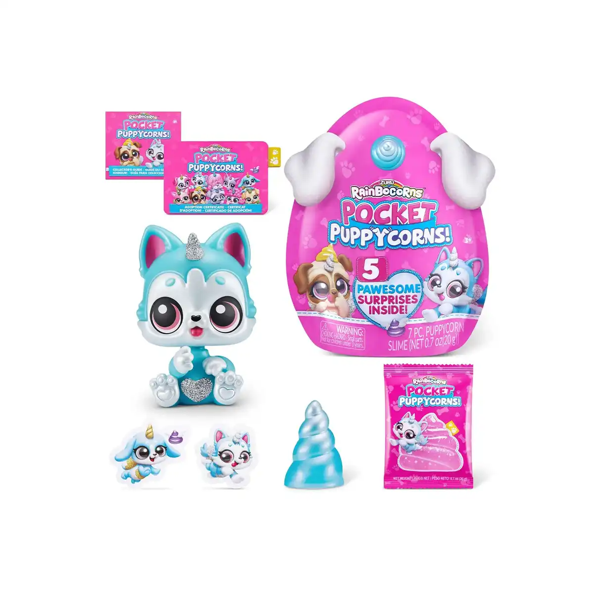 Zuru-Rainbocorns Pocket Puppycorns Surprise Toy