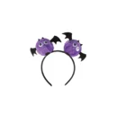 P’tit Clown-Halloween Pompom Bat Headband
