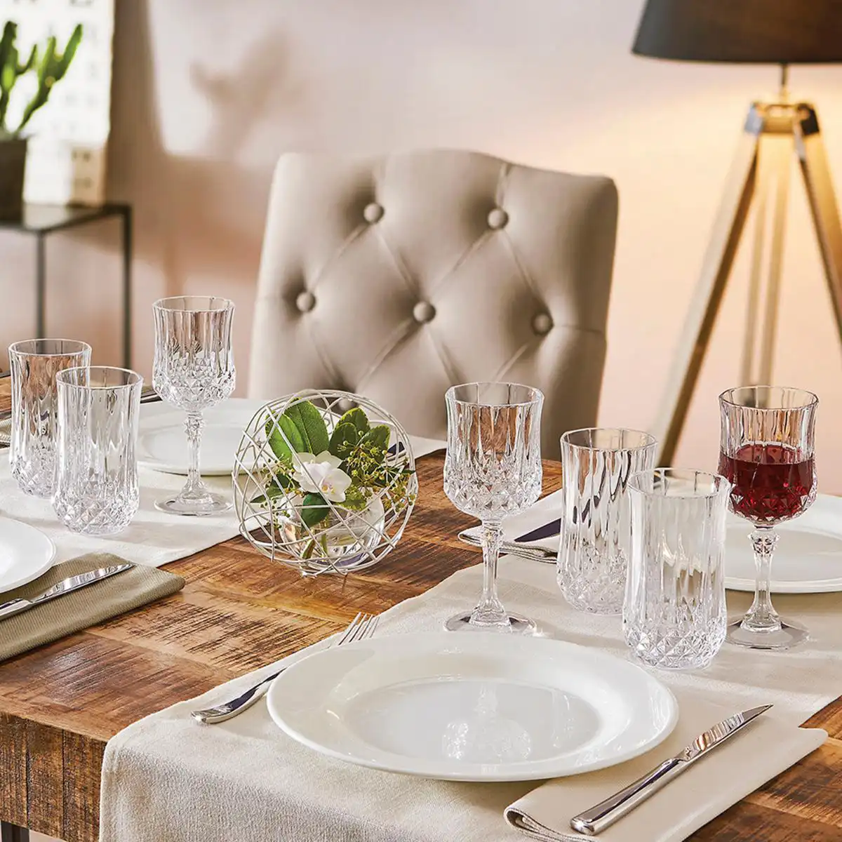 Eclat Cristal d'ArquesLongchamp Wine Glass 250 ML 1×6 - Image 2