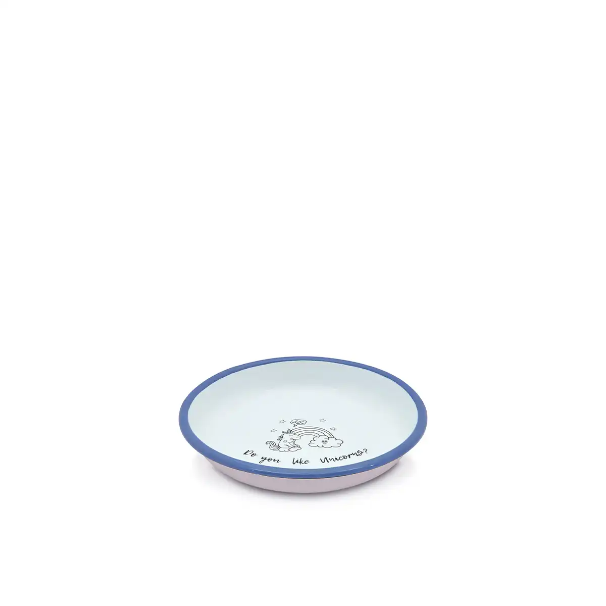 Metalac Unicorn Enamelled Bowl 18 CM