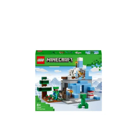 კუბიკები 304 ერთეული The Frozen Peaks Minecraft Lego