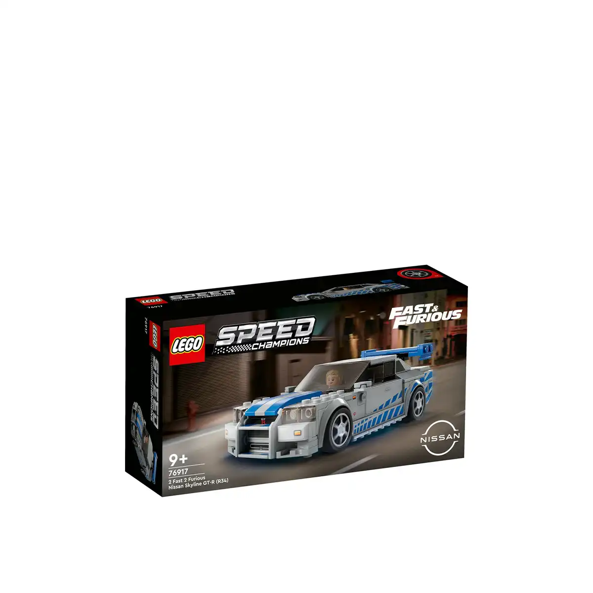 LEGO Speed Champions 2 Fast 2 Furious Nissan Skyline GT-R (R34