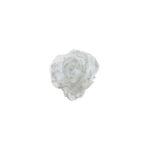 Kaemingk Christmas Decorative Flower On A Clip 14 CM