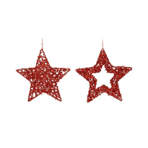 Kaemingk Christmas Tree Toy Star 15 CM
