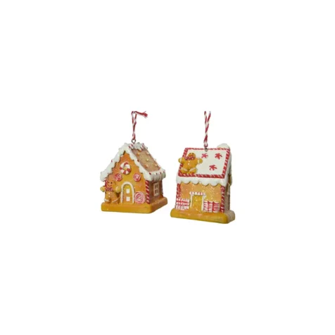Kaemingk Christmas Tree Toy Gingerbread House 7 CM