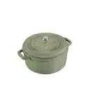 ქვაბი თავსახურით თუჯის 2.2 ლ Staub