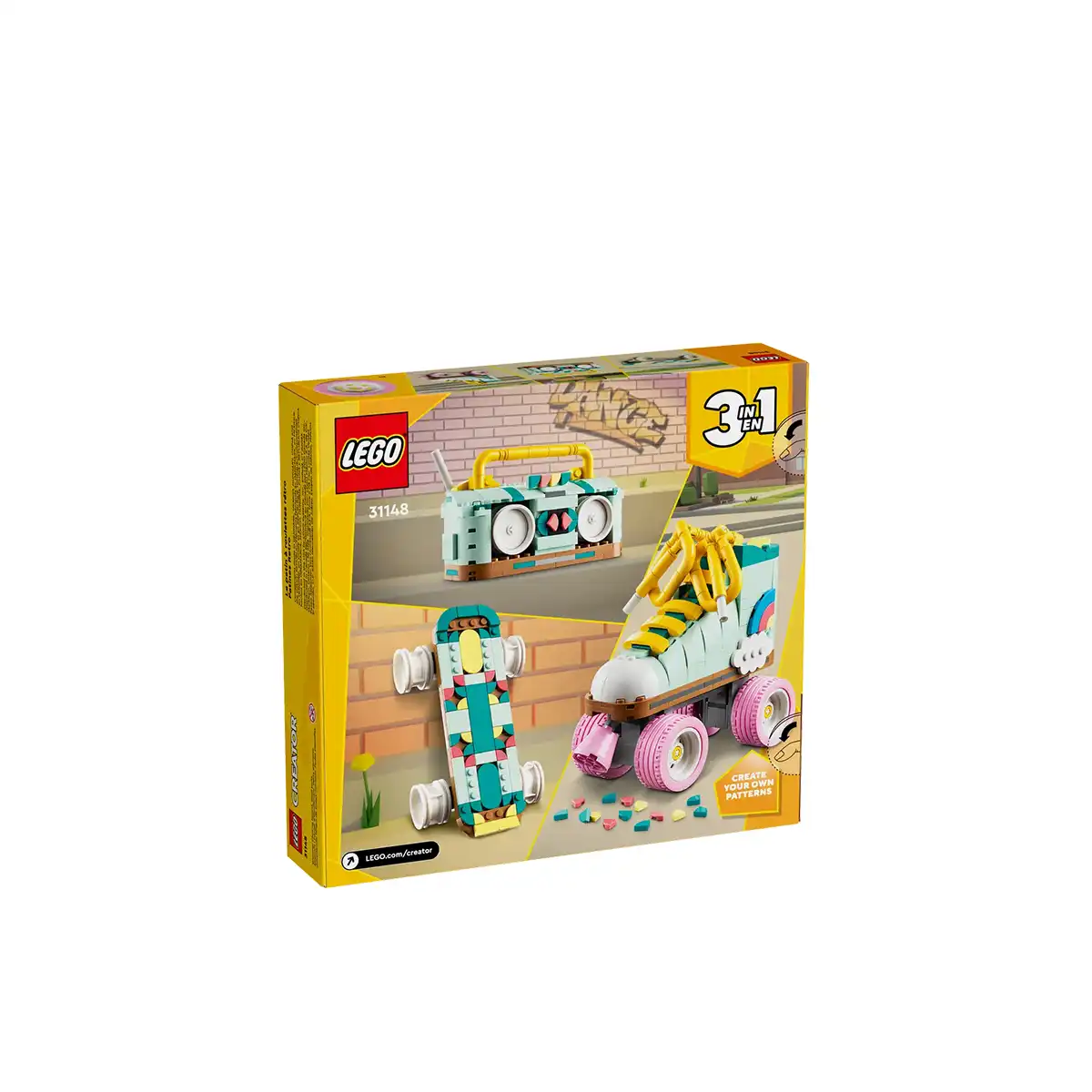LEGO 31148 Les patins à roulettes rétro