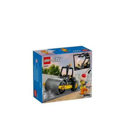კუბიკები 78 ერთეული Construction Steamroller City Lego