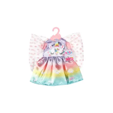 Zapf Creation-Baby Born Unicorn Fairy Outfit For Doll 43 CM