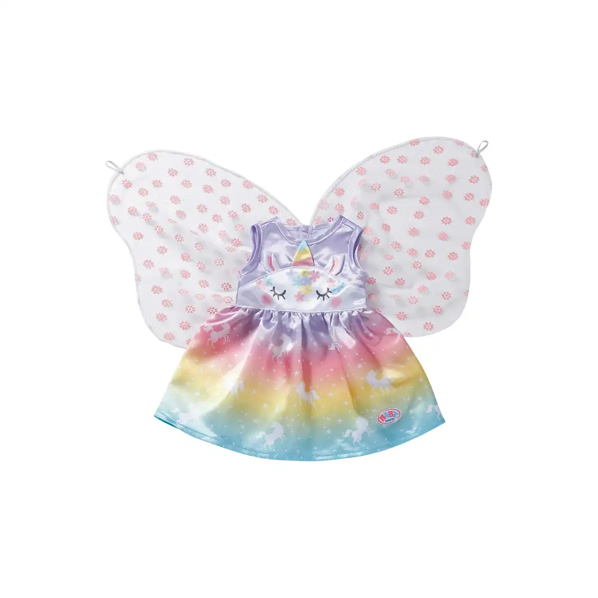 Zapf Creation-Baby Born Unicorn Fairy Outfit For Doll 43 CM