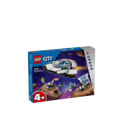 კუბიკები 126 ერთეული Spaceship and Asteroid Discovery City Lego