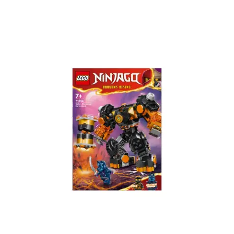 კუბიკები 235 ერთეული Cole's Elemental Earth Mech Ninjago Lego