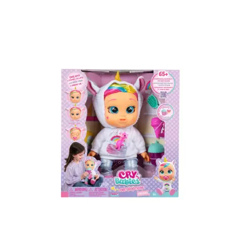 IMC Toys-Cry Babies First Emotions Dreamy 33.5CM