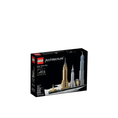 კუბიკების 598 ერთეული New York City Architecture Lego