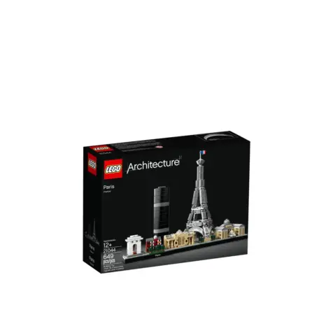 კუბიკების 649 ერთეული Paris Architecture Lego
