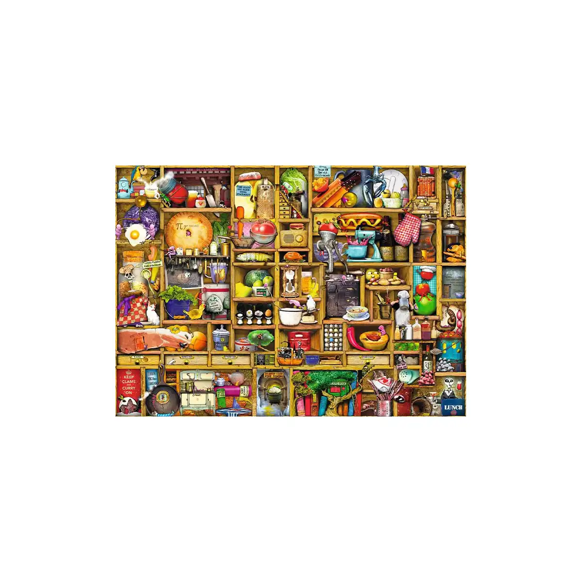 Ravensburger-Kitchen Cupboard Puzzle 1 000 Pieces - SuperStore.ge