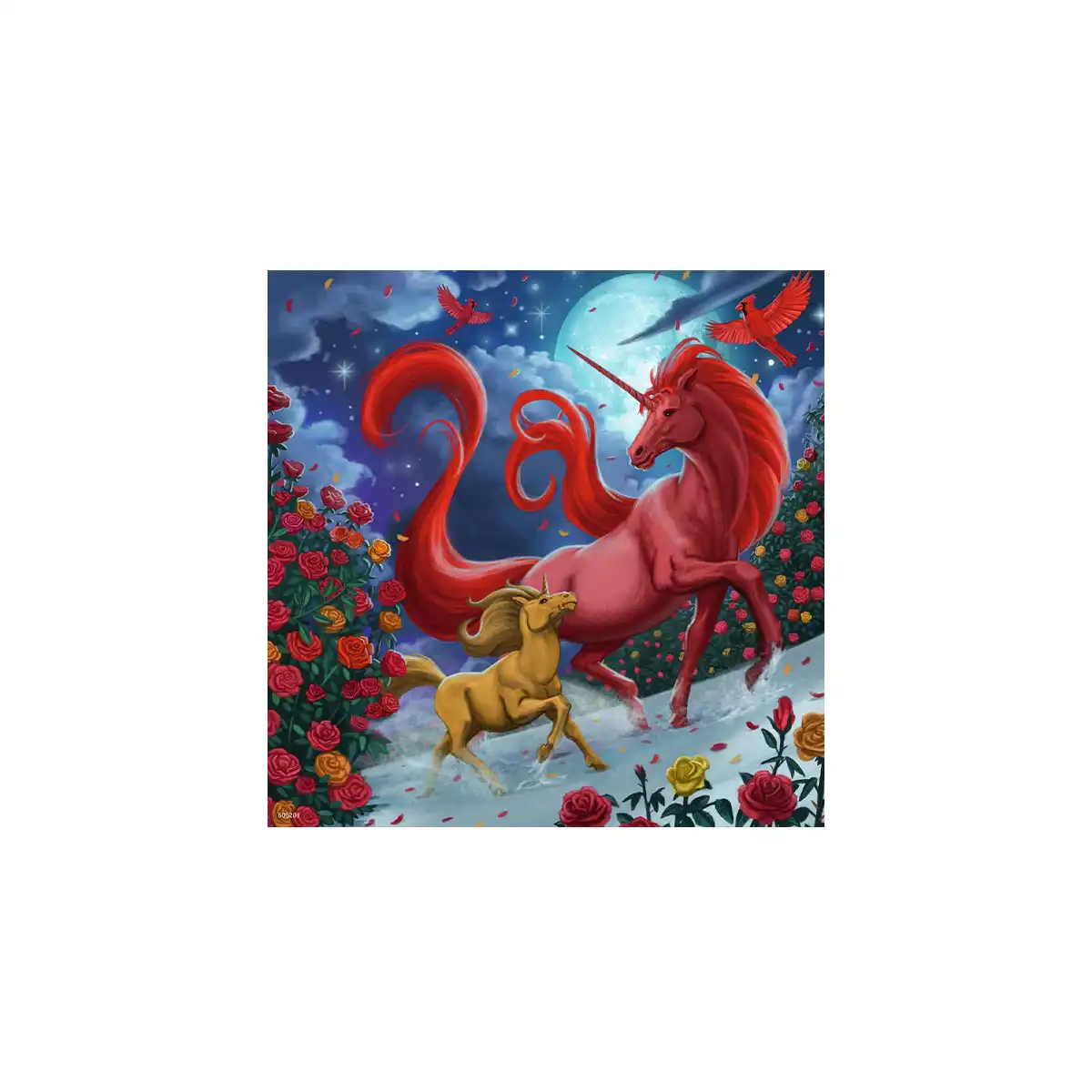 Ravensburger-Mythical Majesty Jigsaw Puzzle 3x49 Pieces - Image 3