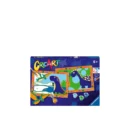 გასაფერადებელი ციფრებით Land of the Dinosaurs CreArt Ravensburger