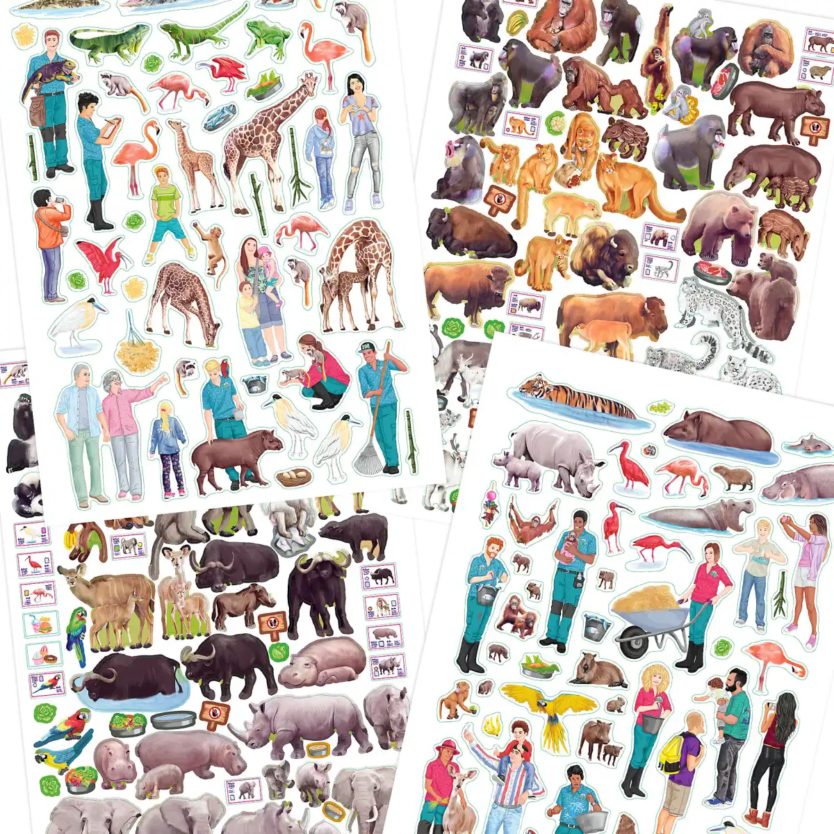 Top Model Create Your Zoo Stickerbook – ToyVs