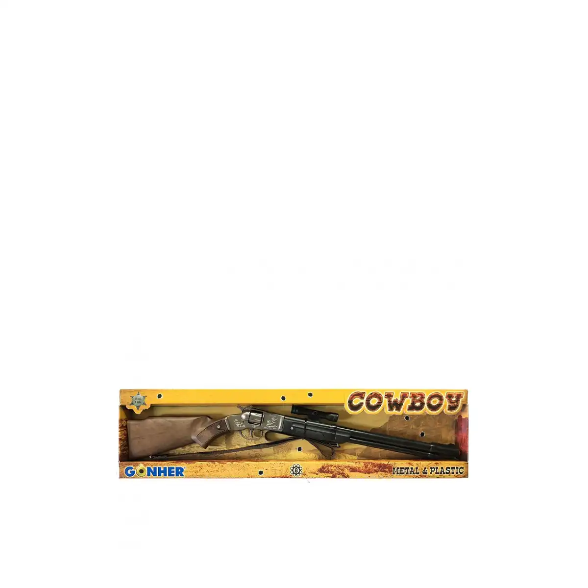 Revolver cowboy, 12 tiros – Gonher