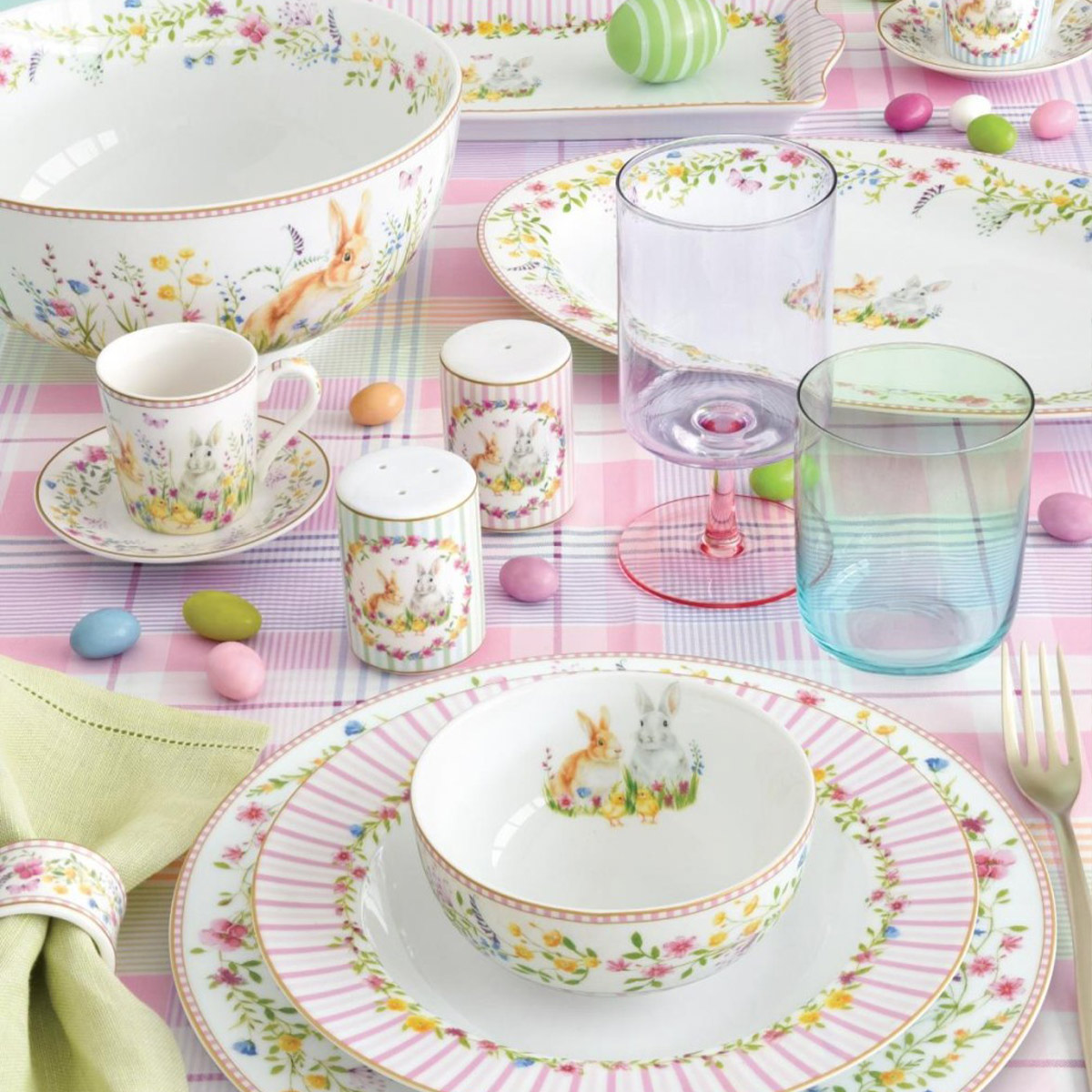 სააღდგომო თეფში სადილის ფაიფურის 26.5 სმ Happy Easter Easy Life - Image 3