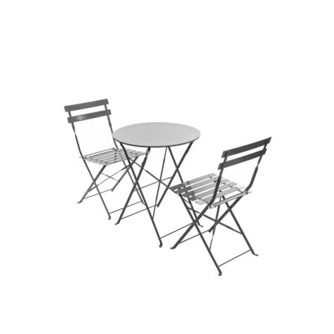 მაგიდა და სკამები ბაღის, დასაკეცი 1x3 Camargue Hespéride