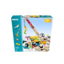 კონსტრუქციების ასაწყობი ნაკრები ხის Builder Brio