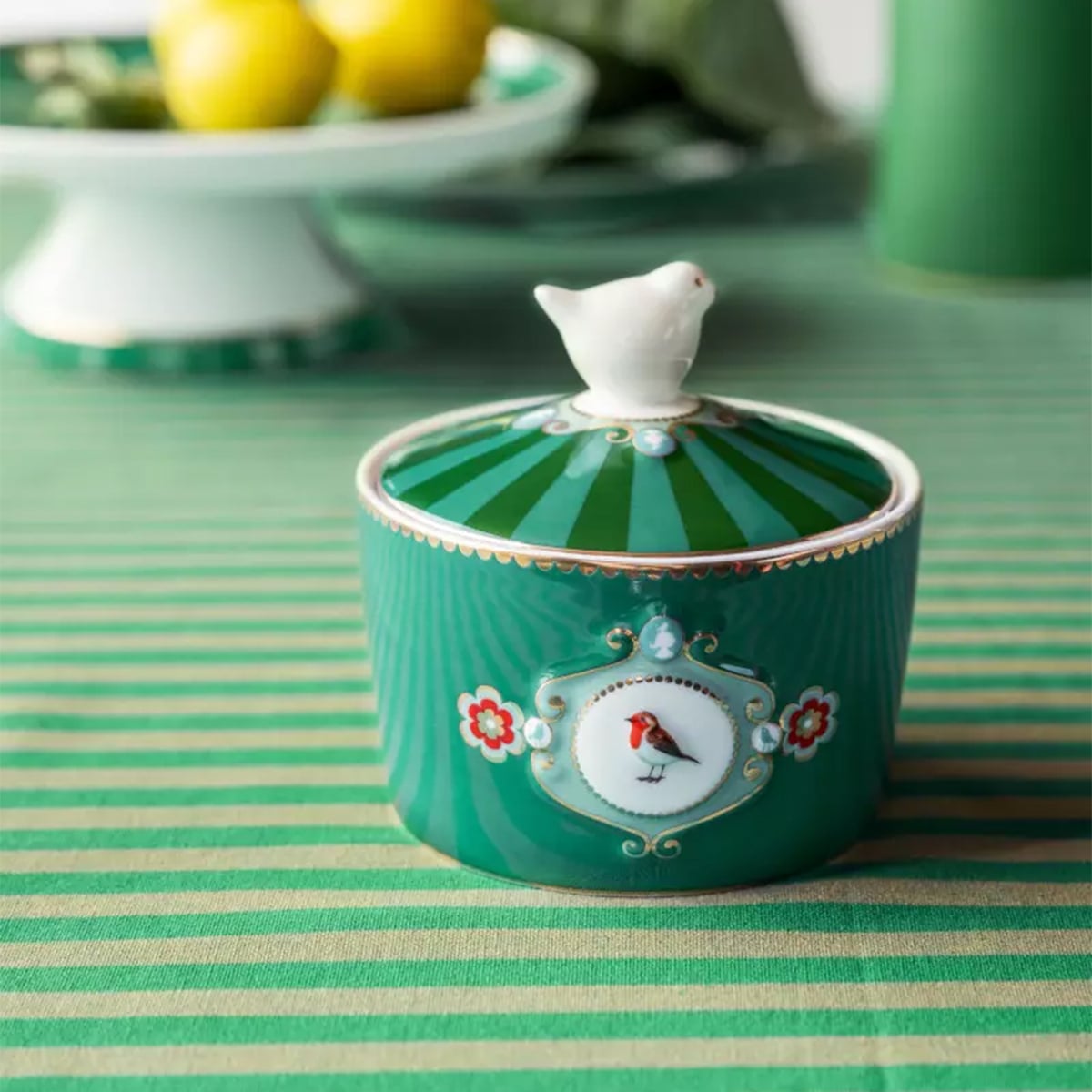 Pip Studio Love Birds Medallion Sugar Bowl 0.3 L - Image 3