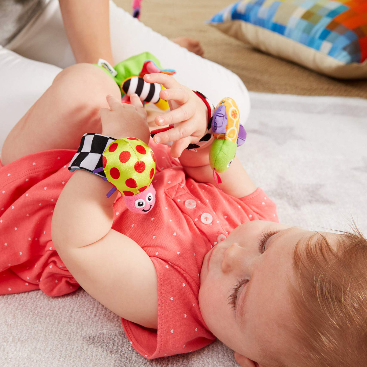 Lamaze gardenbug foot finder set on sale