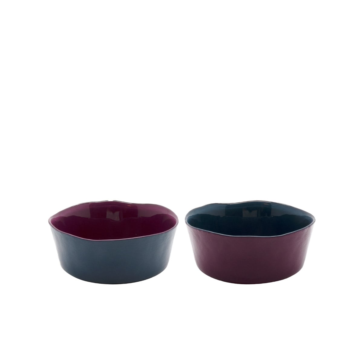 WD Lifestyle Balat Bowl Glass 13 CM 1x2