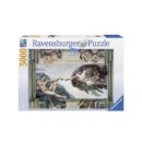 ფაზლი 5 000 ნაწილით Michelangelo Creation of Adam Art Ravensburger