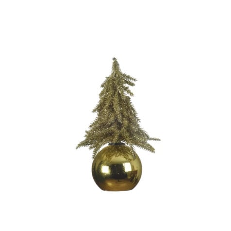 Kaemingk Christmas Tree Bauble With Christmas Tree 28x16 CM