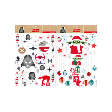 ფანჯრის სტიკერები Star Wars Christmas Inspirations