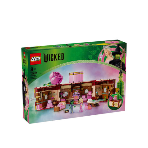 კუბიკების ნაკრები 740 ერთეული Glinda & Elphaba's Dormitory Wicked Lego