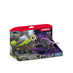 ფიგურების ნაკრები 1x2 Shadow Lynx vs. Rock Crusher Eldrador Creatures Schleich