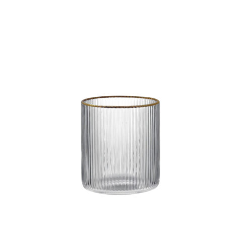 Easy Life Gold Christmas Glass 320 ML 1x2