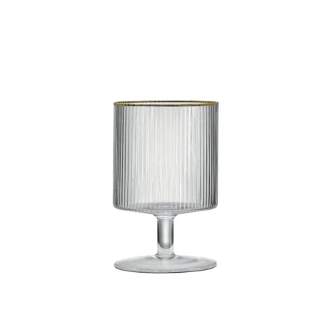 Easy Life Gold Christmas Glass 280 ML 1x2